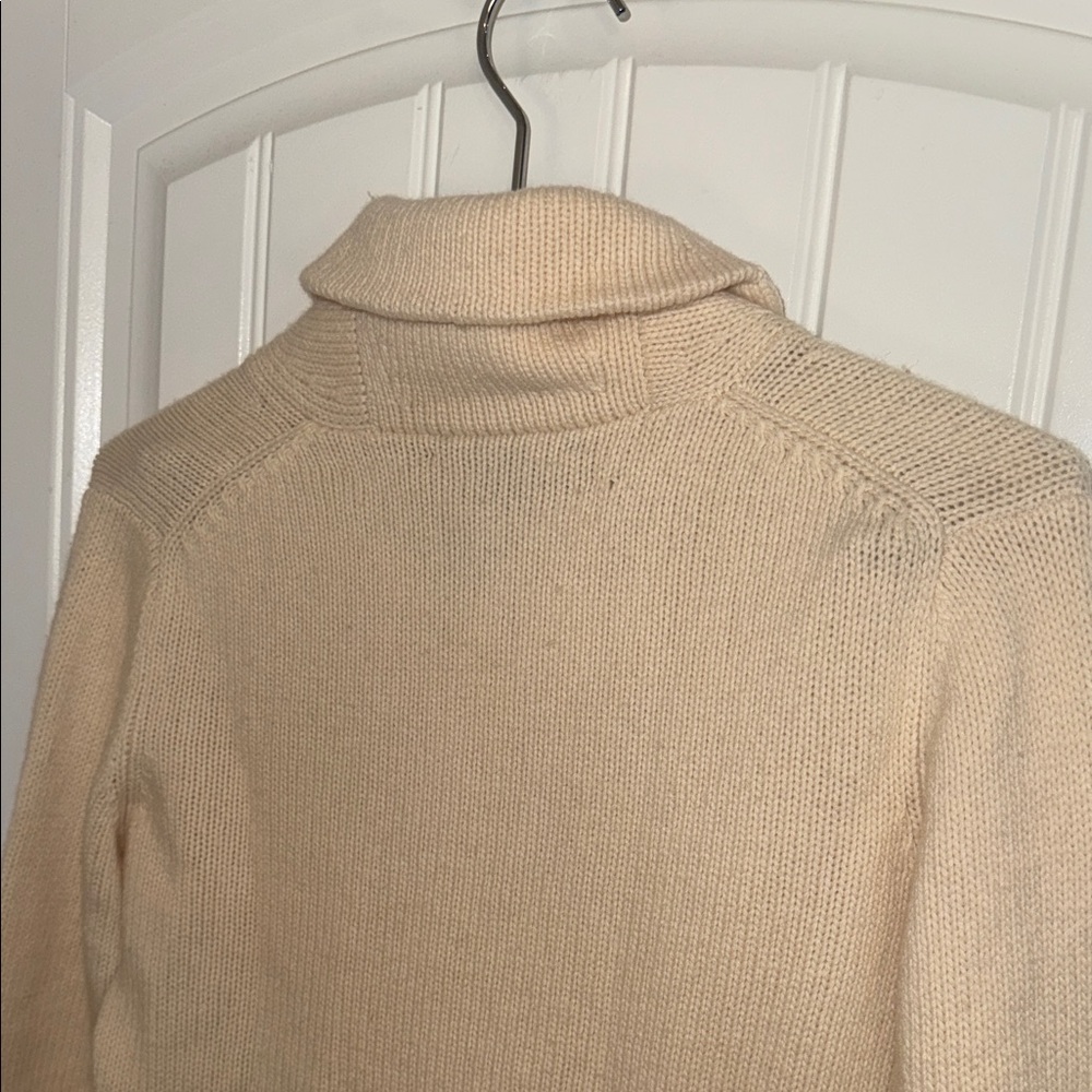 Ralph Lauren Beige Cowl Neck cashmere women’s Sweater - Picture 15 of 16